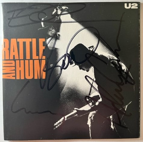 U2 - Rattle & Hum - Fully Signed French Import CD