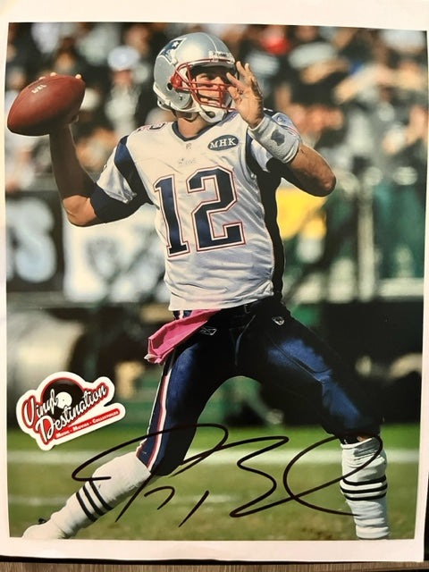 Tom Brady - NFL Superstar - Hand Signed 8 x 10 Photo