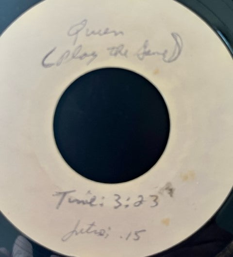 Queen - Play The Game - Rare U.S. 7" Test Pressing