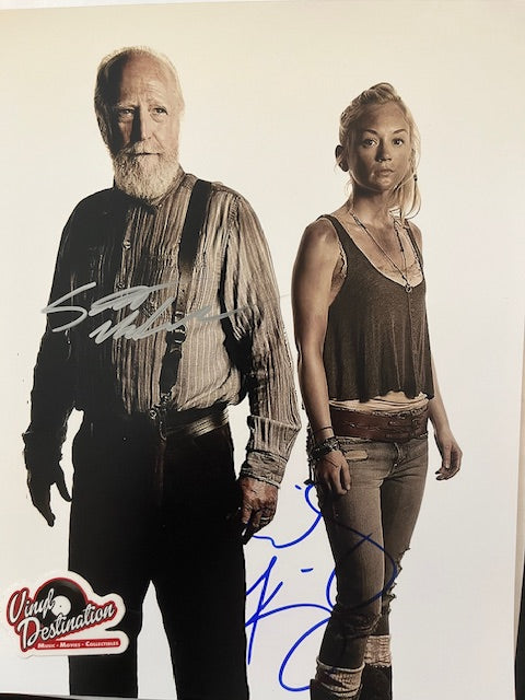 The Walking Dead - Cast Signed Set Of Seven Signatures On Three 8 x 10 Photos