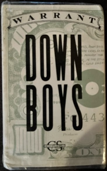 Warrant - Down Boys   U.S. Cassette Single