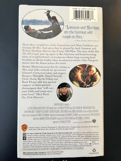 Grumpy Old Men - VHS  *NEW* Factory Sealed