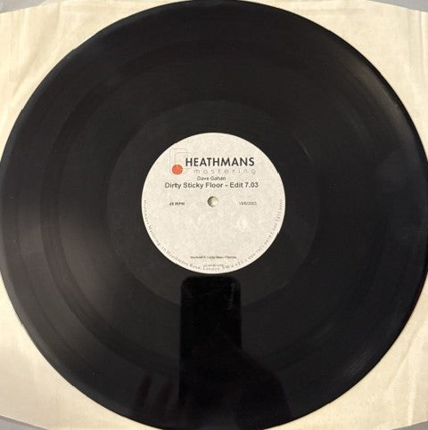 Dave Gahan / Depeche Mode - Dirty Sticky Floors 12" Metal Acetate