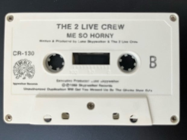 2 Live Crew - Me So Horny  U.S. Cassette Single