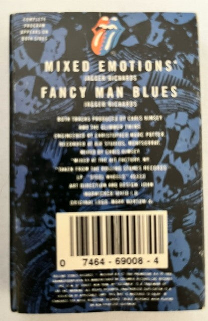 The Rolling Stones - Mixed Emotions  U.S. Cassette Single