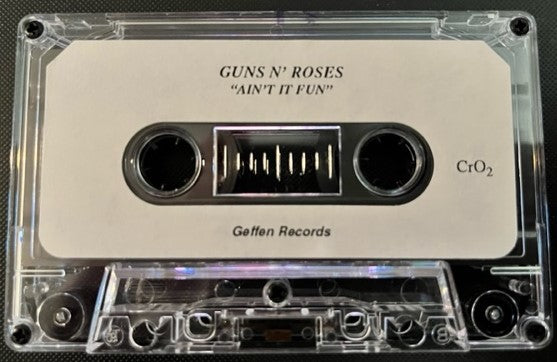 Guns-N-Roses - Ain't It Fun - Rare Promotional ONLY Cassette Single