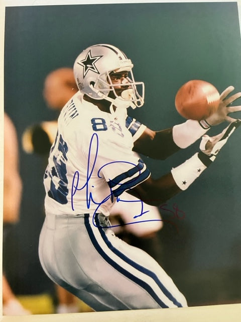 Dallas Cowboys NFL Star - Michael Irvin - Hand Signed 8 x 10 Photo