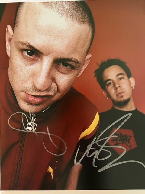 Linkin Park - Chester Bennington & Mike Shinoda - Signed 8 x 10 Photo