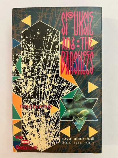Siouxsie & The Banshees - Nocturne - SUPER RARE BETAMAX - Not VHS