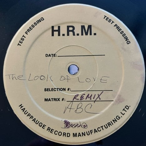 ABC - The Look Of Love - Rare 2 x 12" Test Pressings With Remixes