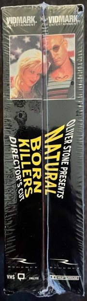 Natural Born Killers - Director's Cut    2x VHS Videocassette Set  NEW / Sealed