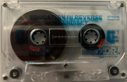 Morrissey - Education In Reverse     Very Rare Withdrawn Australian Cassette