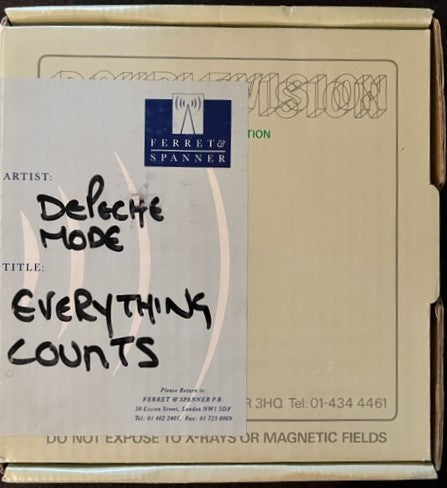 Depeche Mode - Everything Counts (Live)     Super Rare 1" Master Video Reel