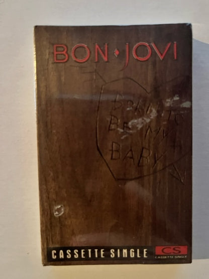 Bon Jovi - Born To Be My Baby     U.S. Cassette Single    Sealed / Mint