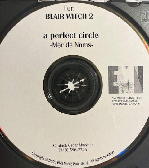 A Perfect Circle - Mer De Noms     RARE U.S. Promotional Only CDR
