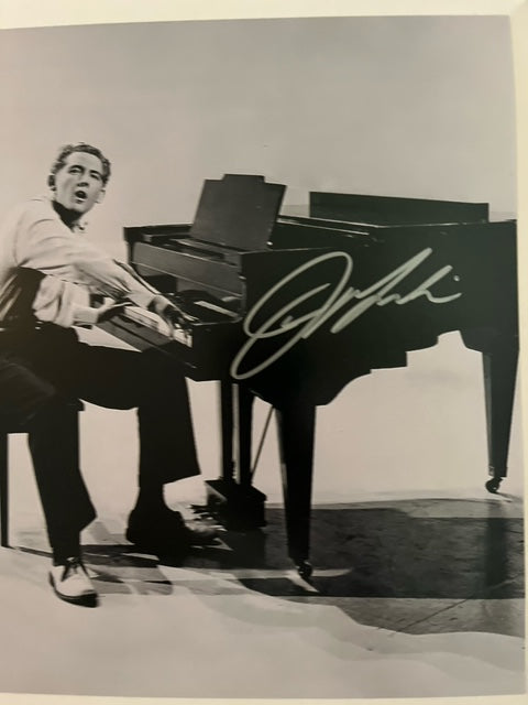 Jerry Lee Lewis - Hand Signed 8 x 10 Photo