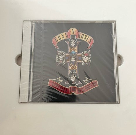 Guns-N-Roses     RARE Japanese 10" x 10" CD Box Set With 4 Live Photos