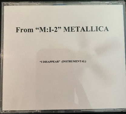 METALLICA - I Disappear (Instrumental) - RARE Test Pressing CDr