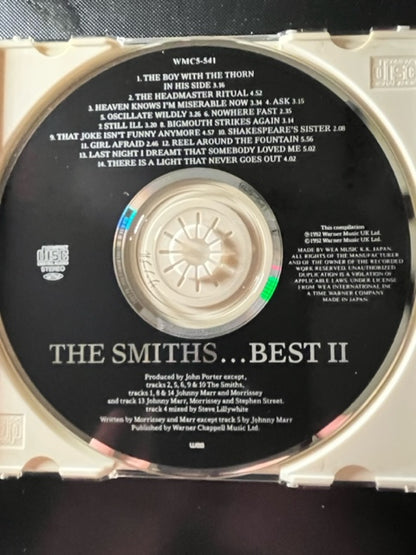 The Smiths - Best 2 - Rare Japanese Promotional CD