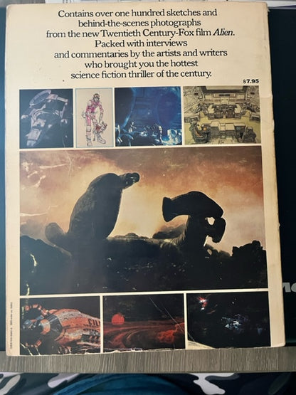 The Book Of ALIEN - 1979 Film Book + Fold Out Poster Booklet