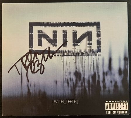 Nine Inch Nails - With Teeth - U.S. CD LP - Hand Signed By Trent Reznor NIN