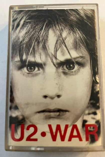 U2 - War      RARE Thailand Import Cassette LP