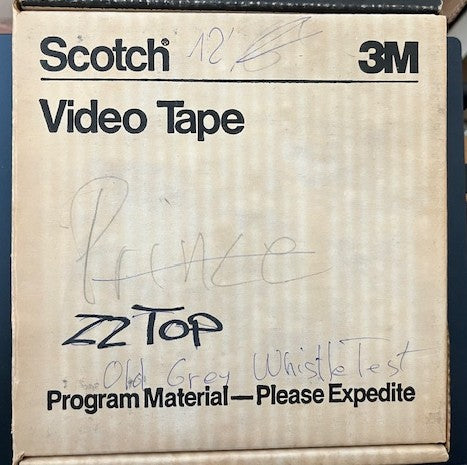 ZZ Top - Old Grey Whistle Test   Rare 1" Studio Reel - Promo Interview