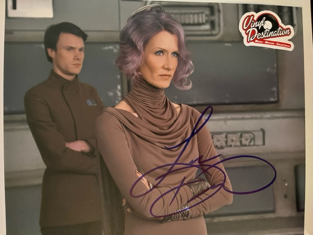 Laura Dern - Star Wars: The Last Jedi    Hand Signed 8 x 10 Photo