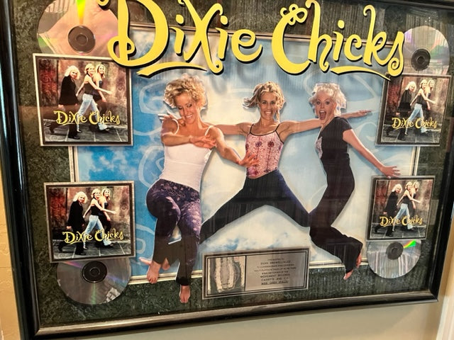 The Dixie Chicks - Wide Open Spaces     RARE   One Of A Kind Record Award