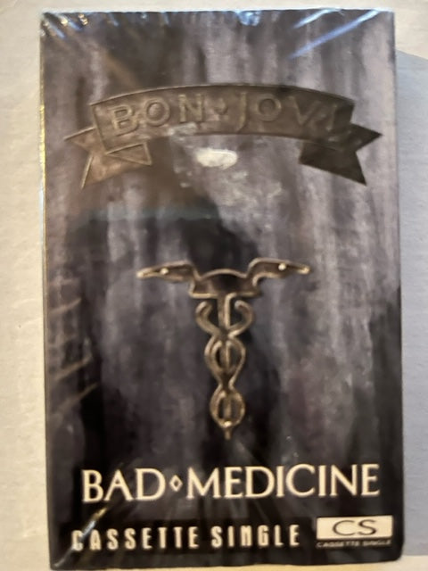 Bon Jovi - Bad Medicine   U.S. Cassette Single     New / Sealed