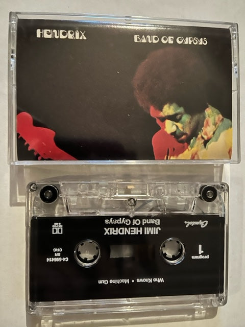 Jimi Hendrix - Band Of Gypsys  - U.S. Cassette   Columbia House Issue