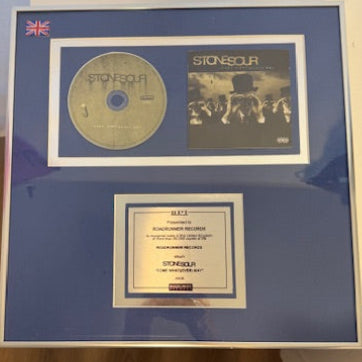 STONE SOUR - Come Whatever May - BPI Sales Award