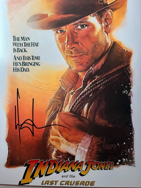Harrison Ford - Indiana Jones - Hand Signed 8 x 10 Photo