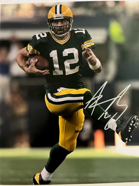 Aaron Rodgers - Green Bay Packers - Hand Signed 8 x 10 Photo