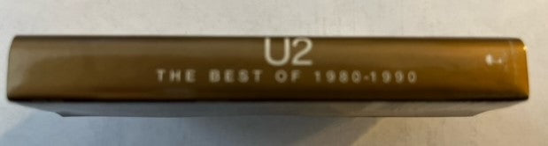 U2 - The Best Of 1980-1990   RARE Thailand Cassette LP With Bonus Promo Note Cards