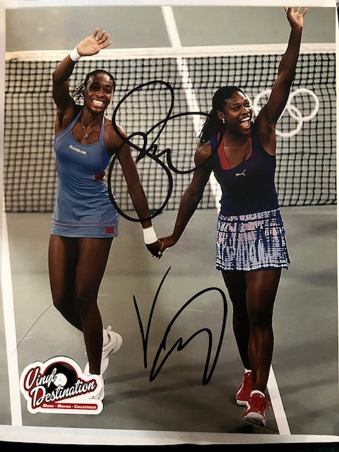 Venus & Serena Williams - tennis Superstars   Hand Signed 8 x 10 Photo