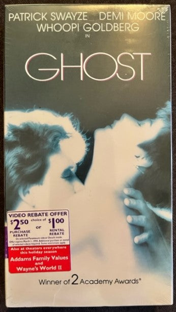 GHOST - VHS Videocassette   NEW / Sealed   Patrick Swayze / Demi Moore / Whoopi Goldberg