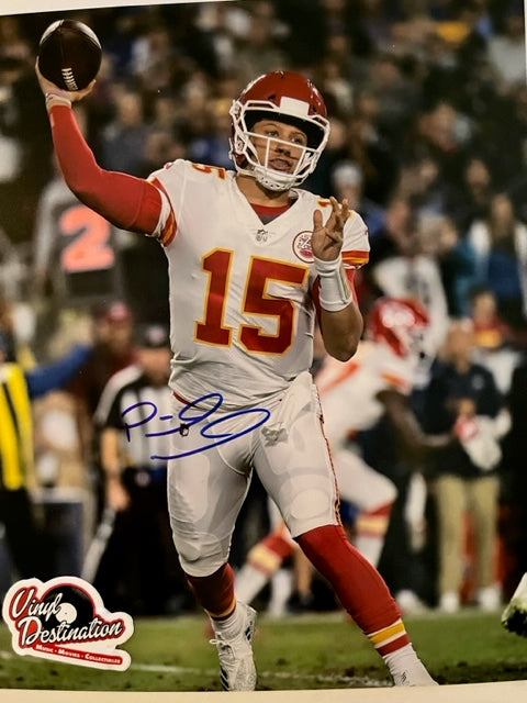 Patrick Mahomes - Kansas City Chiefs - Hand Signed 8 x 10 Photo