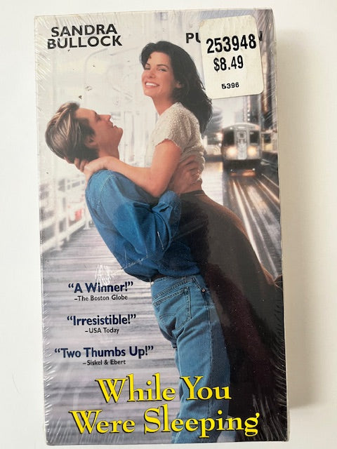 While You Were Sleeping - VHS Videocassette NEW / Factory Sealed
