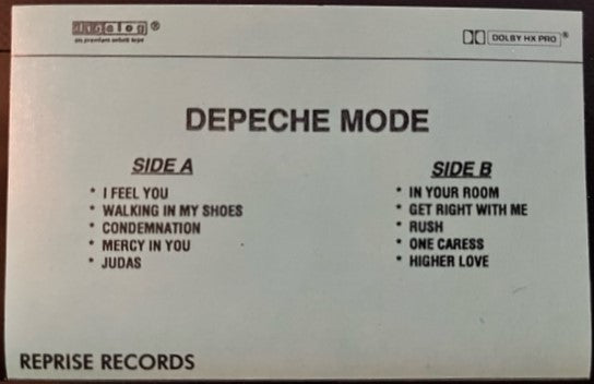 Depeche Mode - Songs Of Faith And Devotion  RARE  Promo / Test Cassette