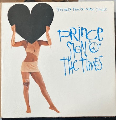PRINCE - Sign 'O'The Times     Canadian Promotional 12" Maxi-Single