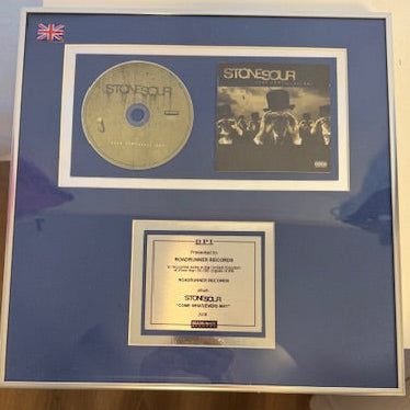 STONE SOUR - Come Whatever May - BPI Sales Award