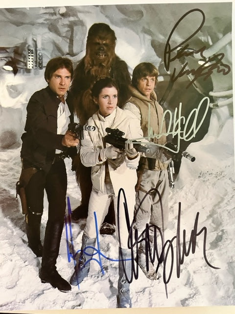 STAR WARS - THE EMPIRE STRIKES BACK - Cast Signed 8 x 10 Photo