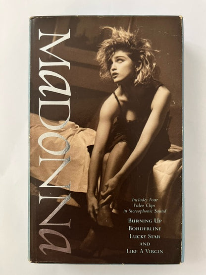 MADONNA - Self Titled    BETA Cassette  Four Early Videos  NOT VHS