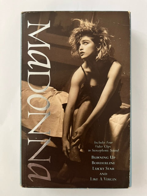 MADONNA - Self Titled    BETA Cassette  Four Early Videos  NOT VHS