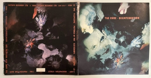 The Cure - Disintegration    Extremely Rare Proof Sleeve For LP