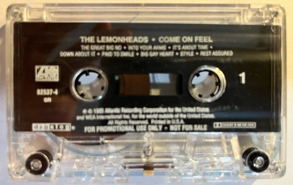 The Lemonheads - Come On Feel     U.S. Promo Only Cassette LP