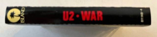 U2 - War      RARE Thailand Import Cassette LP