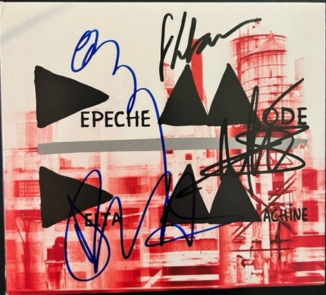 Depeche Mode - Delta Machine - Band Signed Import CD LP  Gore - Fletcher - Gahan