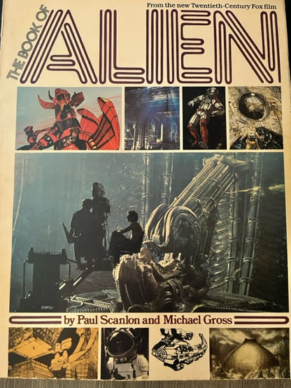 The Book Of ALIEN - 1979 Film Book + Fold Out Poster Booklet